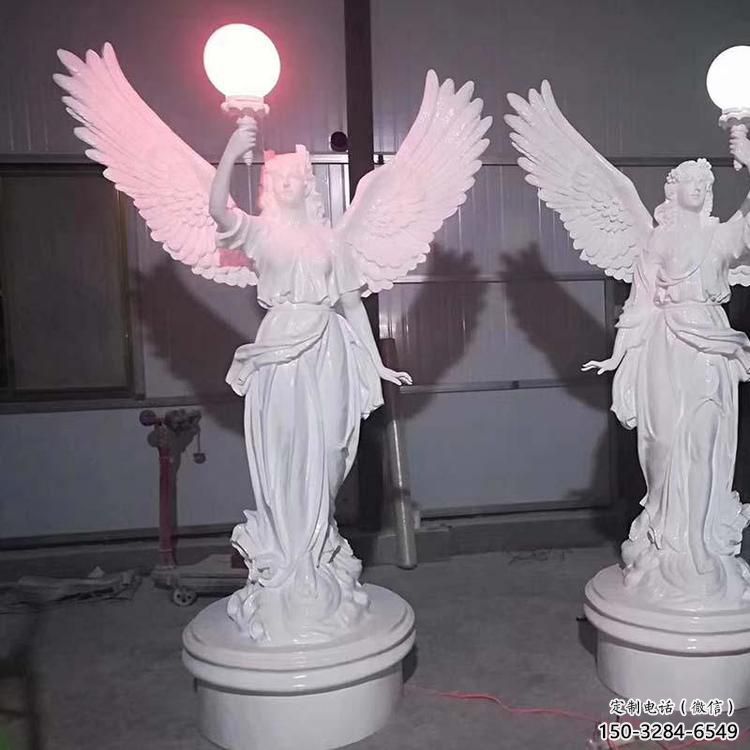 酒店和平女神雕塑 景觀美陳人物雕塑 現(xiàn)代歐式雕塑