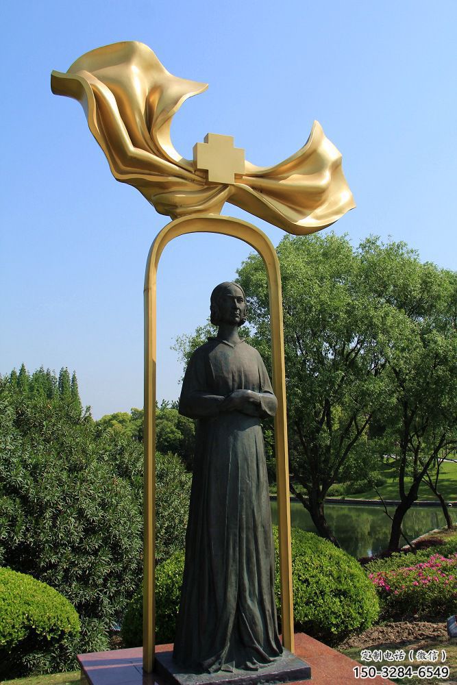 房地產(chǎn)大門(mén)雕塑 現(xiàn)代景觀雕塑 幾何拱門(mén)雕塑