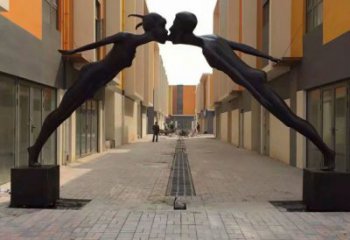 游樂(lè)場(chǎng)大門(mén)雕塑 發(fā)光公園雕塑 噴漆拱門(mén)雕塑