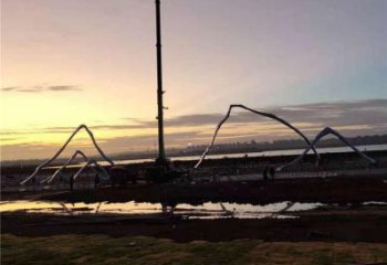 園林大門(mén)雕塑 大型景觀雕塑 中式拱門(mén)雕塑