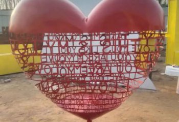 別墅區(qū)愛心雕塑 大型別墅區(qū)雕塑 剪影雕塑