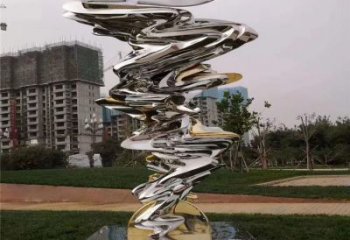 大門口浪花雕塑 發(fā)光公園波浪雕塑 仿真波浪雕塑