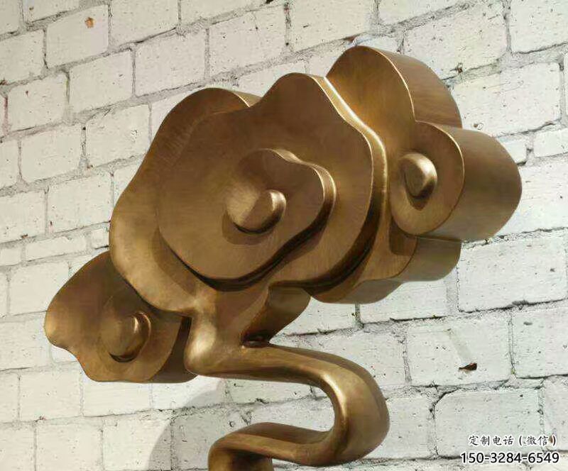 庭院云彩雕塑 公園祥云雕塑 鍛造祥云雕塑