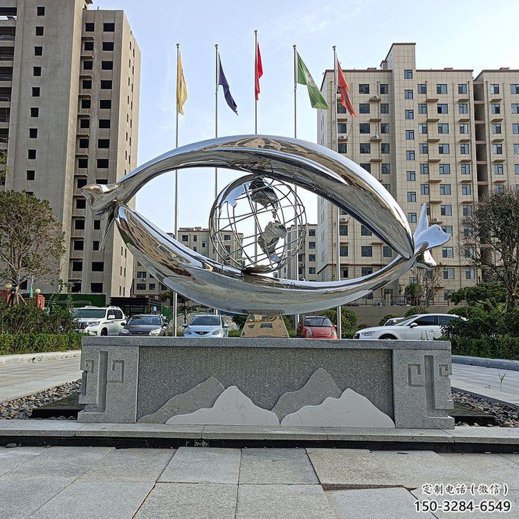 廣場眼睛雕塑 抽象雕塑 烤漆眼球雕塑