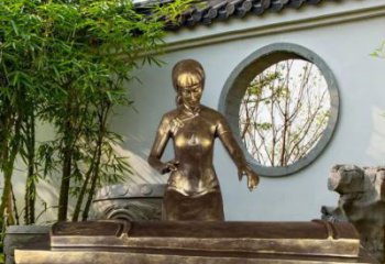 大門口琵琶雕塑 發光公園音樂雕塑 仿真樂器雕塑