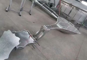 景觀琵琶雕塑 剪影樂器雕塑 商業街音樂雕塑