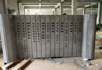 彩繪竹簡(jiǎn)雕塑 標(biāo)識(shí)書本雕塑 街頭標(biāo)識(shí)雕塑