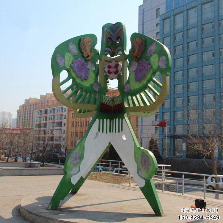 步行街風(fēng)箏雕塑 游樂(lè)場(chǎng)雕塑 鑄造景觀雕塑