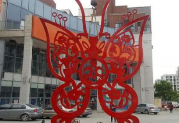 彩繪風箏雕塑 電鍍現(xiàn)代雕塑 公園景觀雕塑