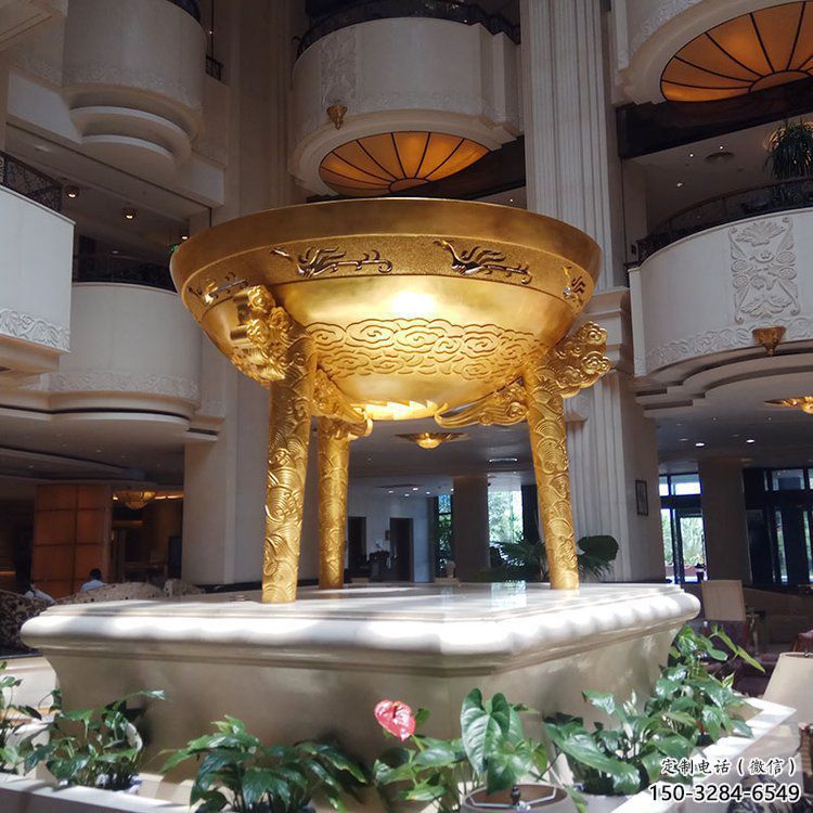 仿古大碗雕塑 騰飛飯碗雕塑 房地產雕塑