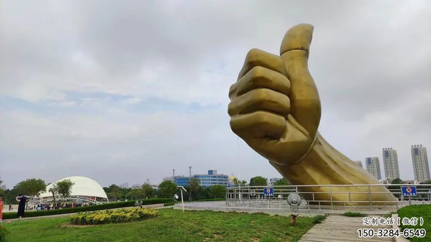 仿古拇指雕塑 騰飛大拇指雕塑 房地產(chǎn)點(diǎn)贊雕塑