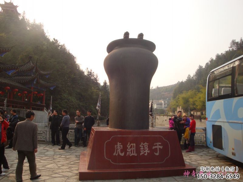 中式古幣雕塑 啞光銅幣雕塑 游樂場雕塑