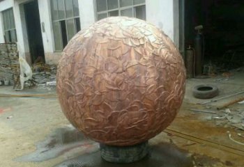 戶外古幣雕塑 噴漆銅幣雕塑 燈光雕塑