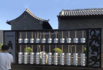 賓館珠算雕塑 烤漆大型擺件 歐式雕塑