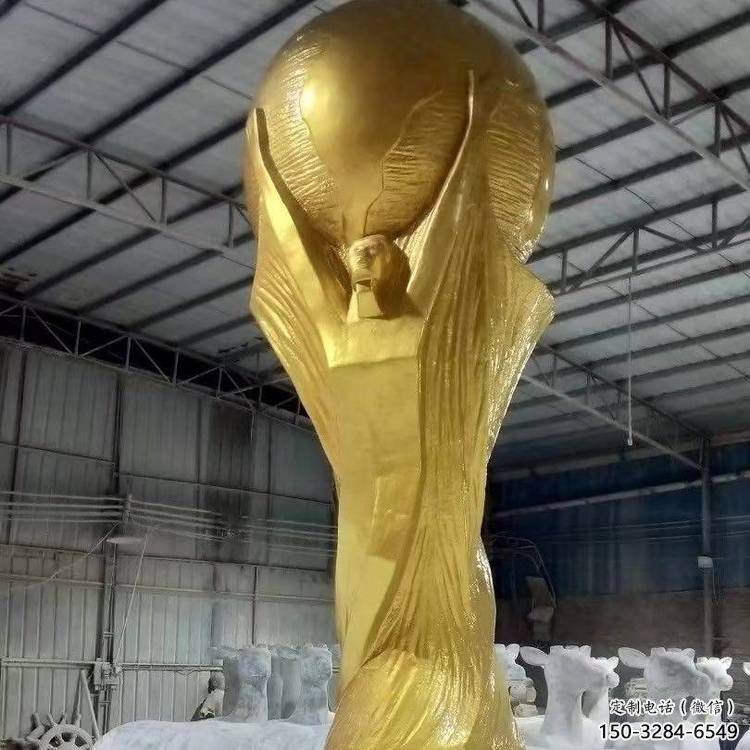 異形獎杯雕塑廠家 現代校園紀念雕塑 校園標識雕塑