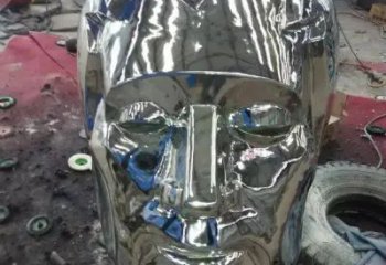 抽象薩克斯雕塑 啞光樂器雕塑 室內(nèi)西方樂隊(duì)雕塑