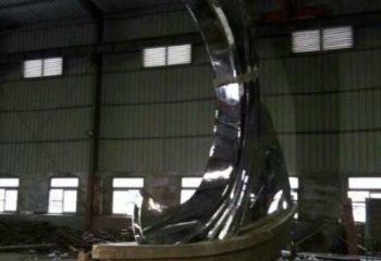 庭院揚帆雕塑 公園草地風(fēng)帆雕塑 鍛造遠(yuǎn)航雕塑