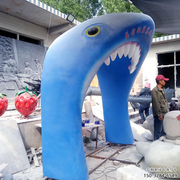 別墅區(qū)大門雕塑