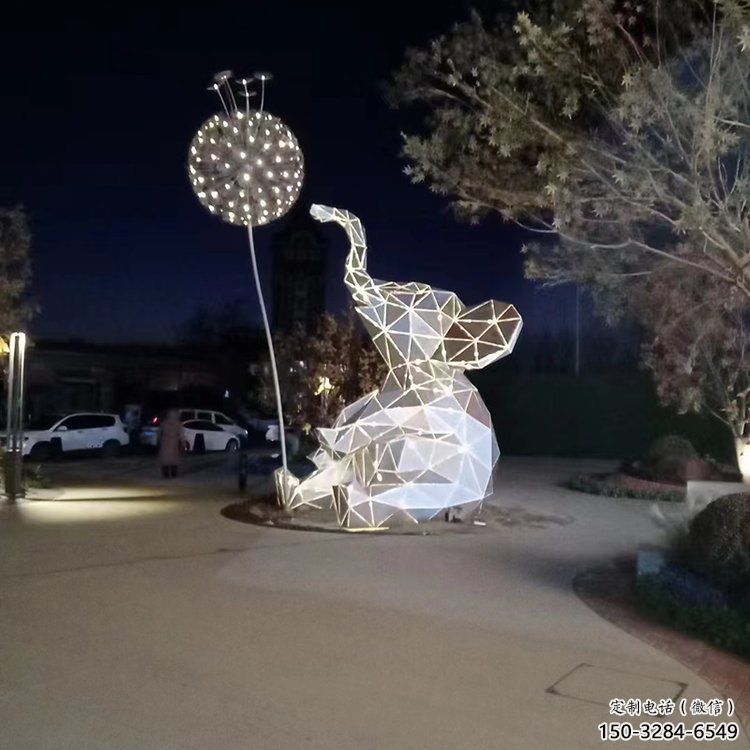 大象雕塑提供，多彩藝術，中式烤漆大象雕塑通用