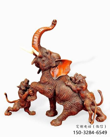 大象雕塑供求，露天雕塑，公園銅大象雕塑制作