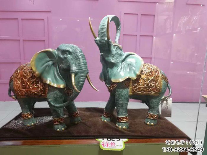 景觀大象雕塑預定，金屬構件，彩繪大象雕塑選定