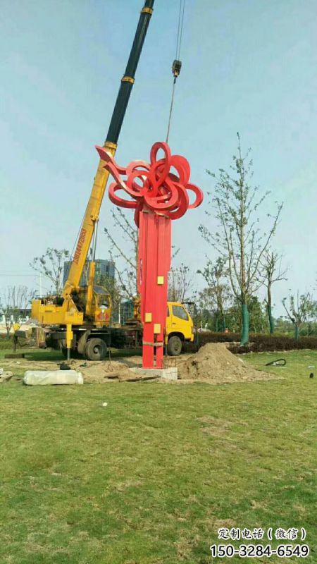 中國結(jié)雕塑