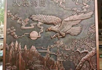 公園老鷹浮雕服務商，景觀雕塑，動物浮雕選定