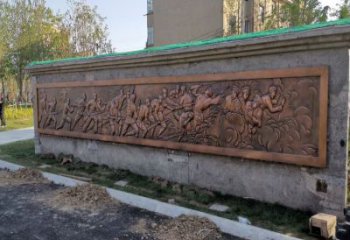 景觀浮雕制造廠家，革命風格，黨建浮雕定價