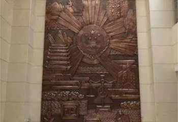 別墅區校徽雕塑