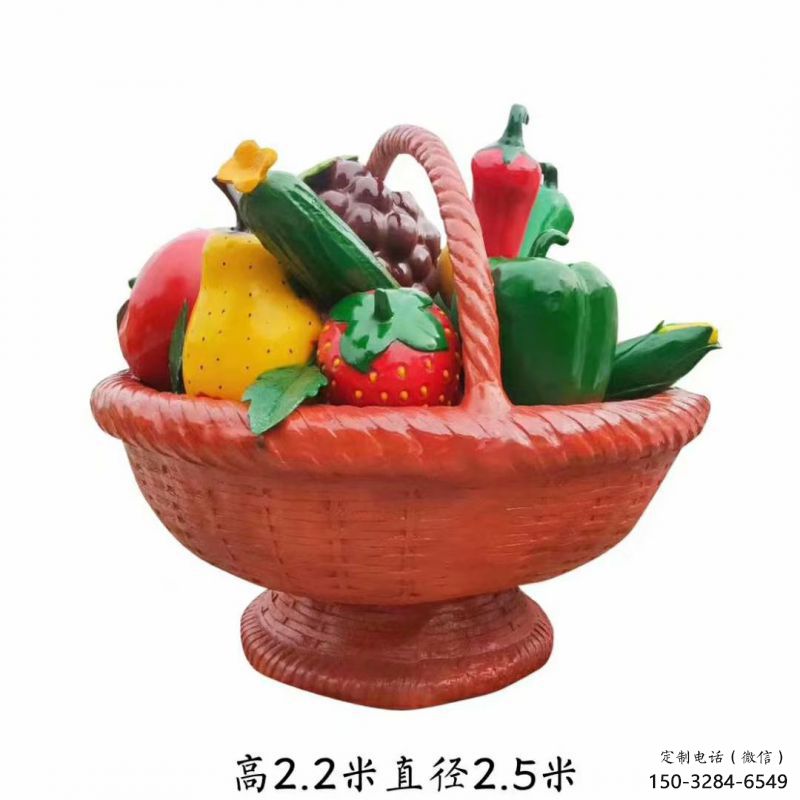 賓館果籃雕塑