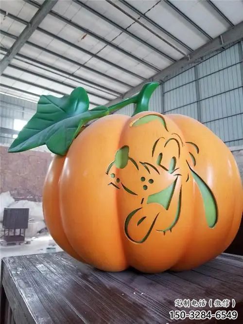 果籃雕塑精選，街頭藝術，公園南瓜果籃雕塑承接