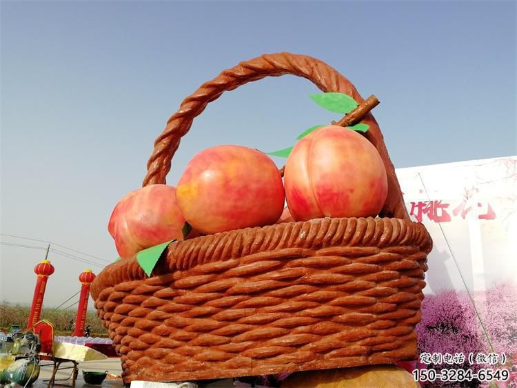 果籃雕塑供給，街道標(biāo)識，鐵藝果籃雕塑供應(yīng)