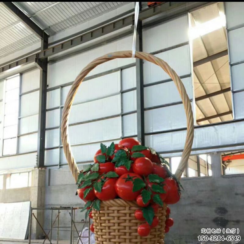 果籃雕塑選用，景觀雕塑，香蕉果籃雕塑標(biāo)準(zhǔn)