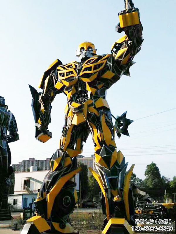 機甲機器人雕塑生產