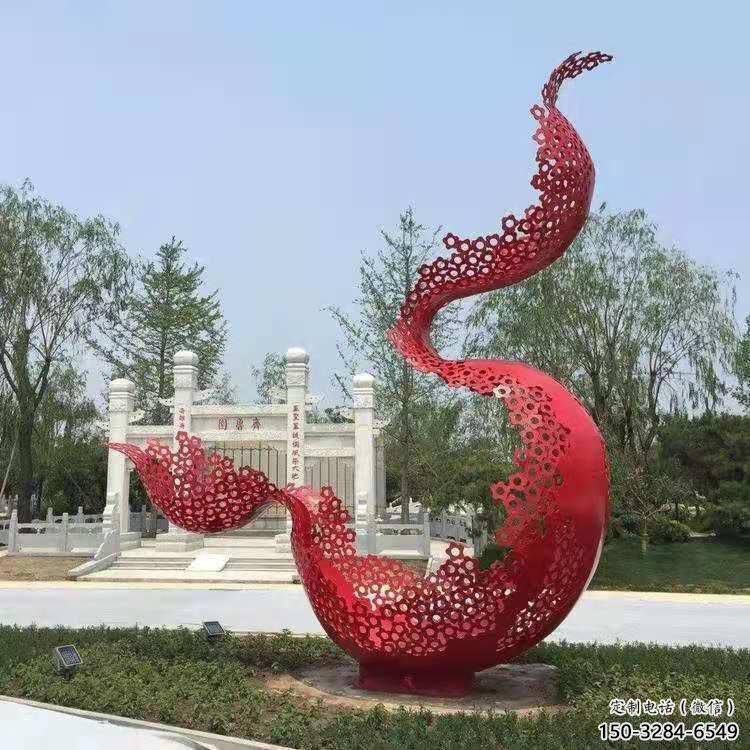 宣傳主題雕塑廠家生產，藝術形象標識，地標美陳雕塑