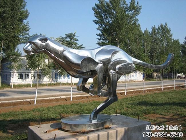 雕塑恐龍景觀制造，街景小品，鏡面恐龍雕塑優價