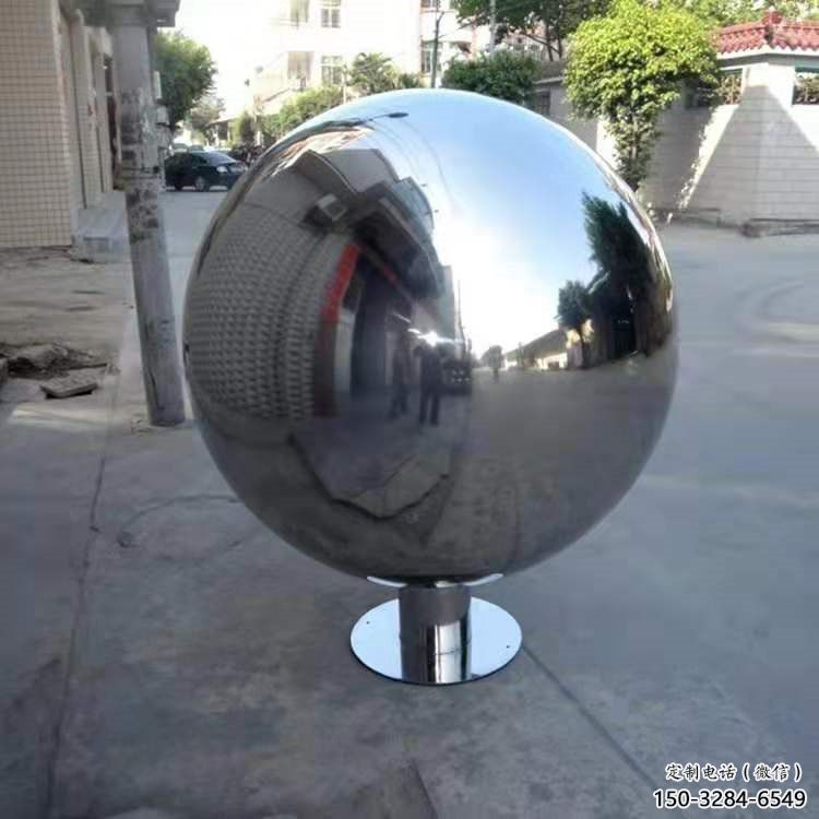 地球雕塑供求，村標概念，鏡面不銹鋼地球雕塑通用