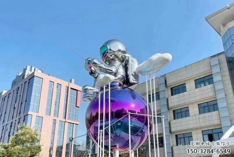 地球雕塑指用，景觀雕塑，不銹鋼地球天使雕塑點(diǎn)擊