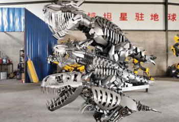 公園機(jī)器人雕塑