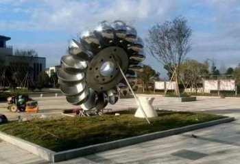 宣傳主題雕塑生產公司，藝術形象標識，地標美陳雕塑