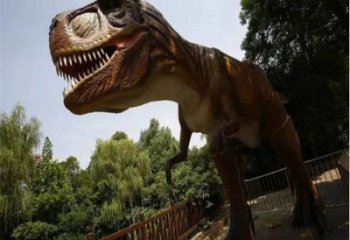 恐龍雕塑觀賞型，露天雕塑，玻璃鋼恐龍雕塑訂做