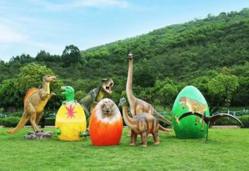 恐龍雕塑精選，街頭藝術(shù)，公園玻璃鋼恐龍雕塑承接