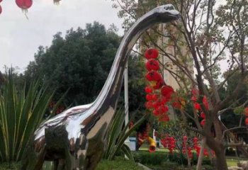 恐龍雕塑通用，花園小品，廣場(chǎng)鏡面恐龍雕塑廠家
