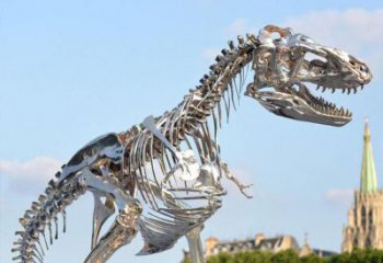 金屬恐龍雕塑制造商，金屬組合，公共恐龍骨架雕塑優選