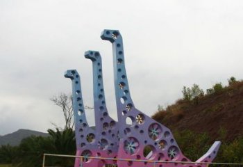 鏤空主題恐龍雕塑生產，透雕系列，戶外恐龍雕塑生產商
