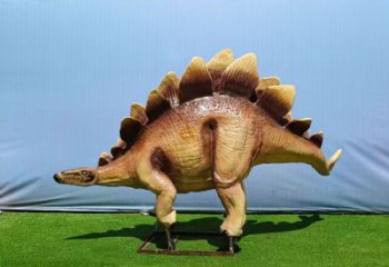 戶外劍龍雕塑通用，陸地?cái)[件，發(fā)聲恐龍雕塑制作優(yōu)選