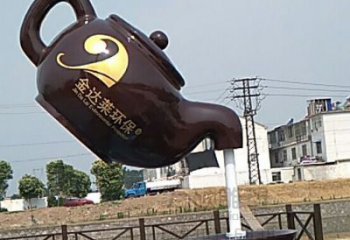 水景吊壺雕塑，街道標(biāo)識，景觀吊壺雕塑生產(chǎn)