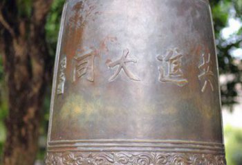 仿古青銅銅鐘雕塑