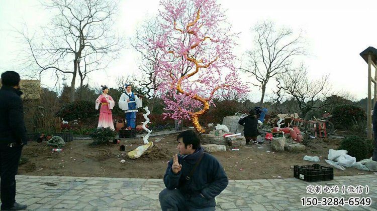 櫻花雕塑精選，戶外雕塑，不銹鋼櫻花雕塑廠家優(yōu)價