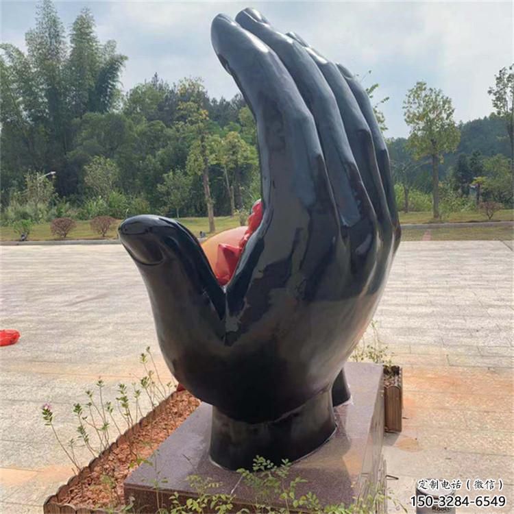 現代火球雕塑定制，中式工藝，不銹鋼火球雕塑造型優價